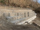 Gabbioni per scarpata